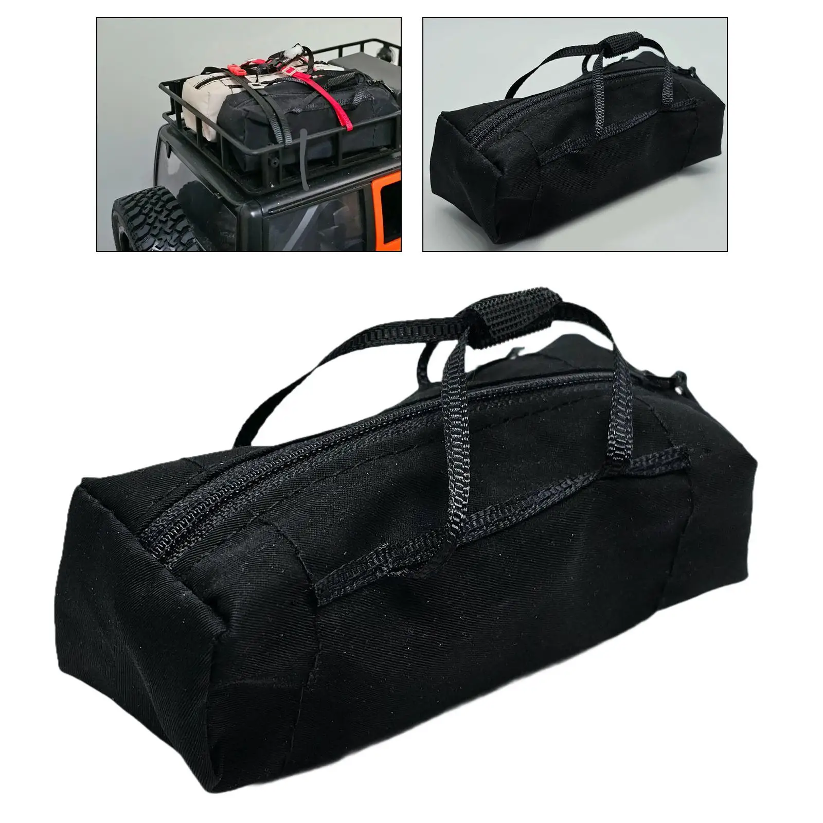 RC Luggage Carrying Bag Sturdy Realistic for 1:10 Scale Crawler Car Ornament view 4