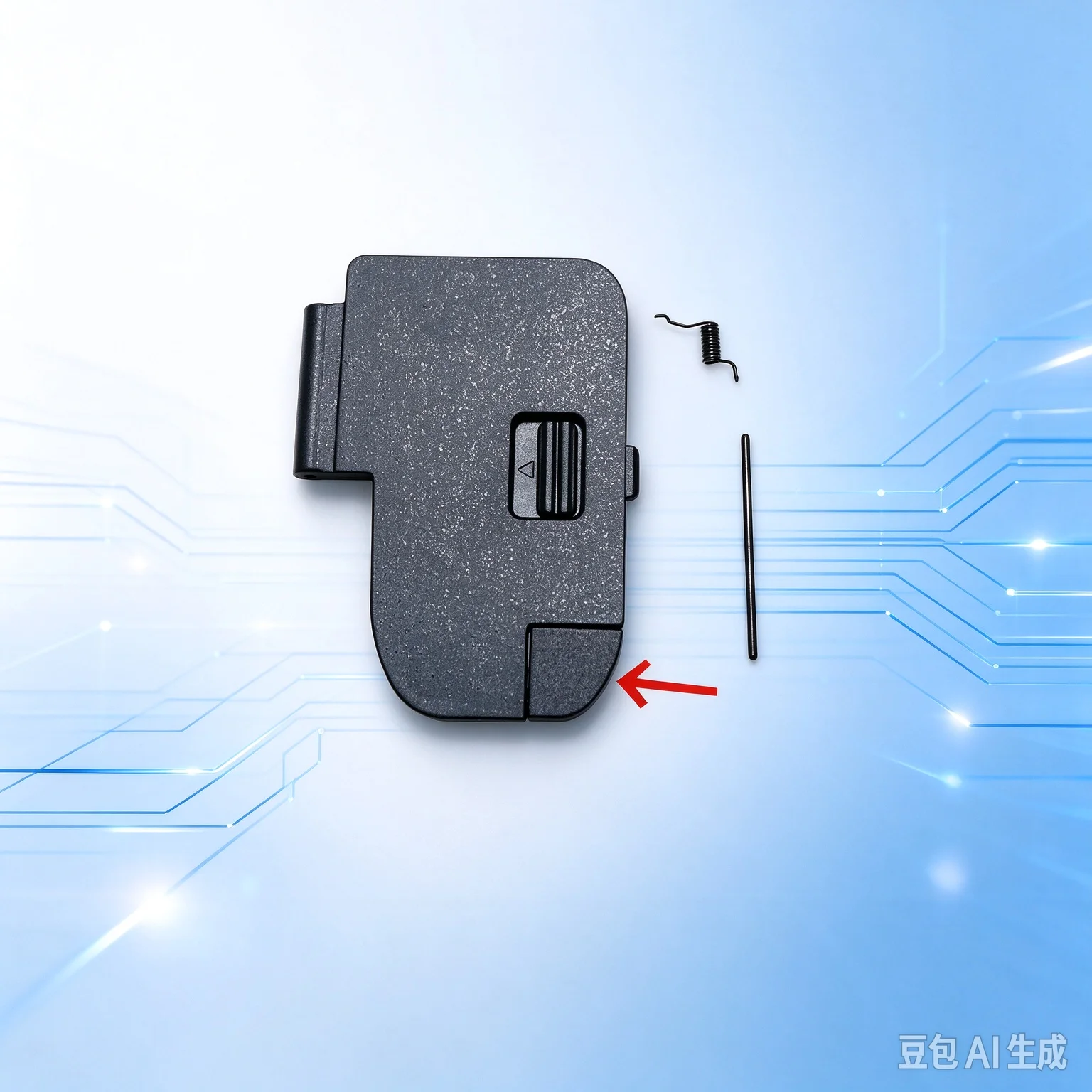 Battery Door for Fujifilm X-S20 Battery Cover with Lock Spring