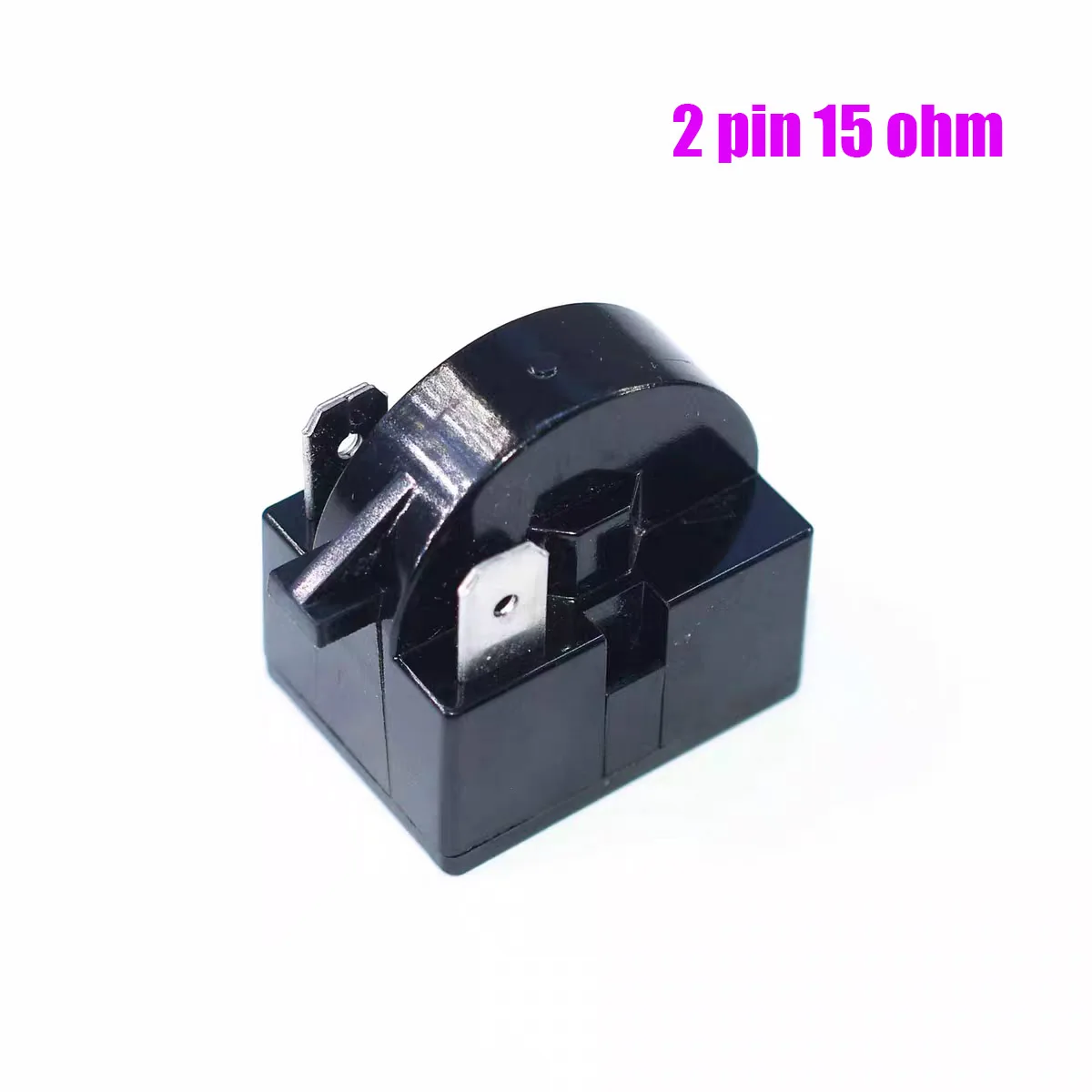 1PC 2-Pin 15 Ohm PTC Starter for Refrigerator Freezer Compressor Large Insert - Electrical Appliance Repair Part