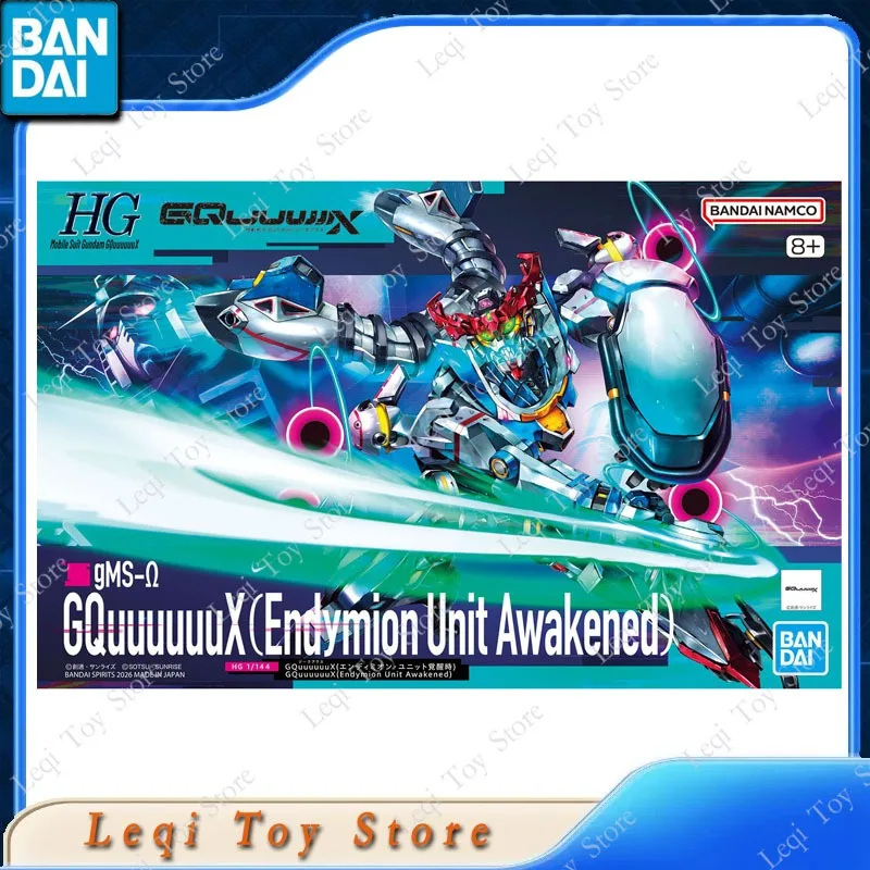 

Оригинальная сборная модель Bandai HG GUNDAM GQUUUUUUX ENDYMION UNIT AWAKENED, фигурки аниме-персонажей, игрушки, подарок для детей, украшения