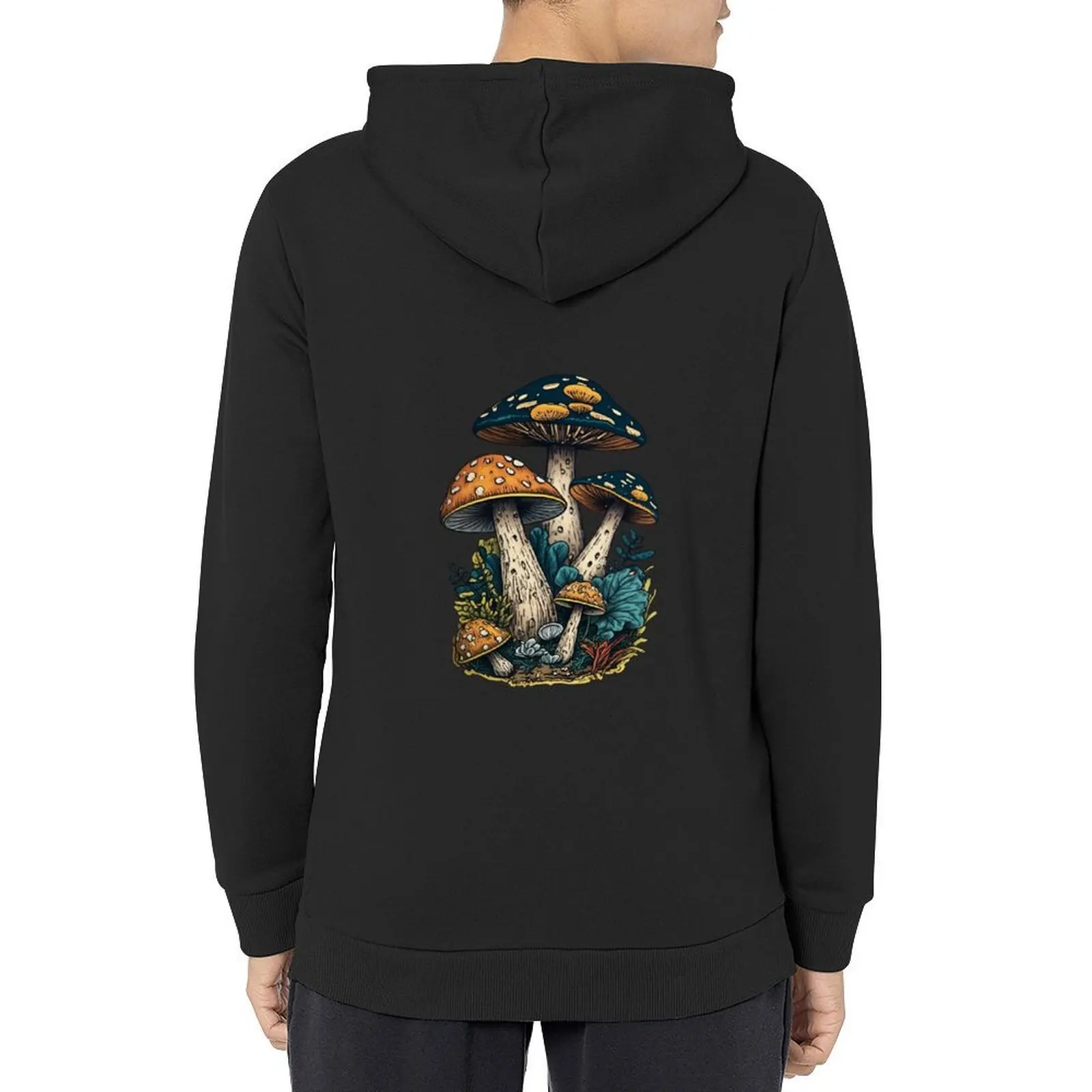 

Gritty Mushroom Sticker Hoodie graphic t shirts men men clothes anime clothing men's coat new hoodies and sweatshirts