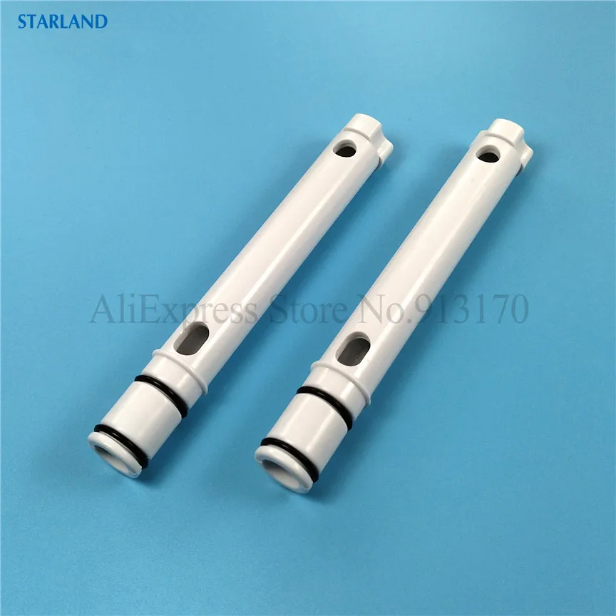 

2 Air Pipes Gas-guide Tubes New Fittings Of MQL Soft Serve Icecream Machines Diameter 18mm With Rings