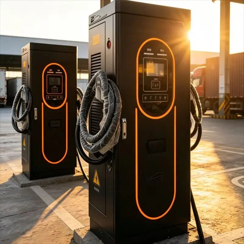Customized Multiple Models of Charging Piles LCD Display EV Charging Station 11kW 16A Home Car Charger Type 2