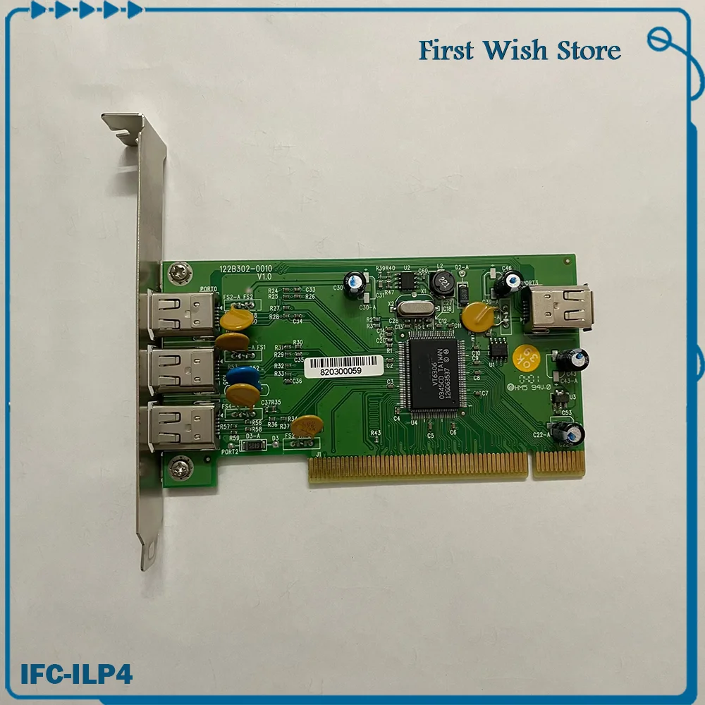 

For Four-port 1394 industrial camera card IFC-ILP4 29931401-010009 V1.3 VT6306