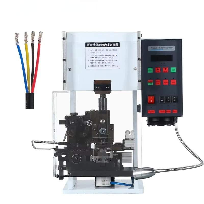 

Industrial Automatic Stripping Crimper EW-50A 1.5T-3T High Force 20/30mm Stroke for Optional High Precision Working