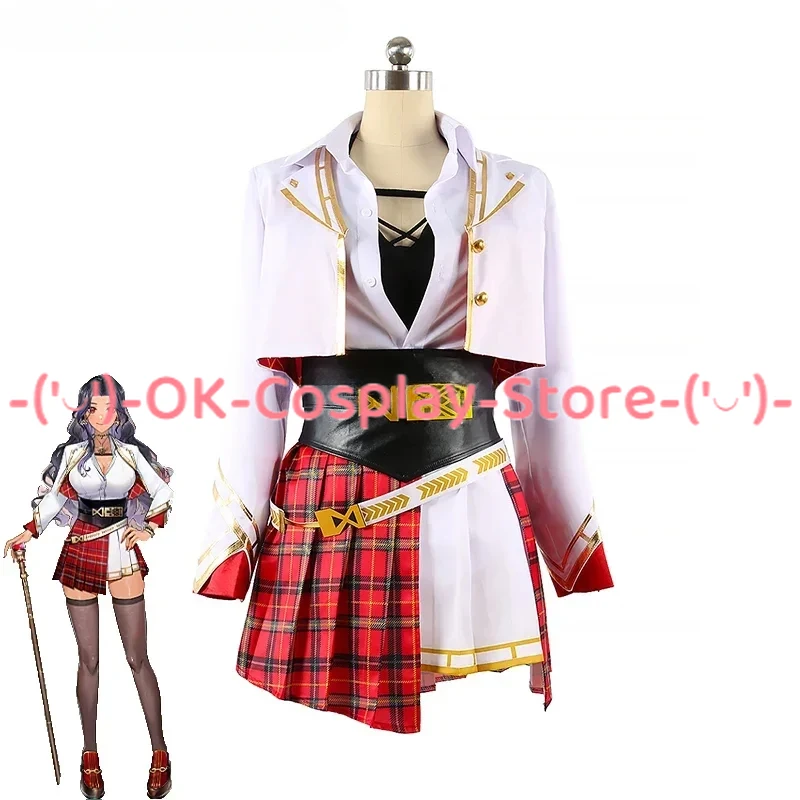 

Scarle Yonaguni Cosplay Costumes Vtuber ILUNA Cosplay Dress Cute Party Suit Halloween Carnival Uniforms Custom Made