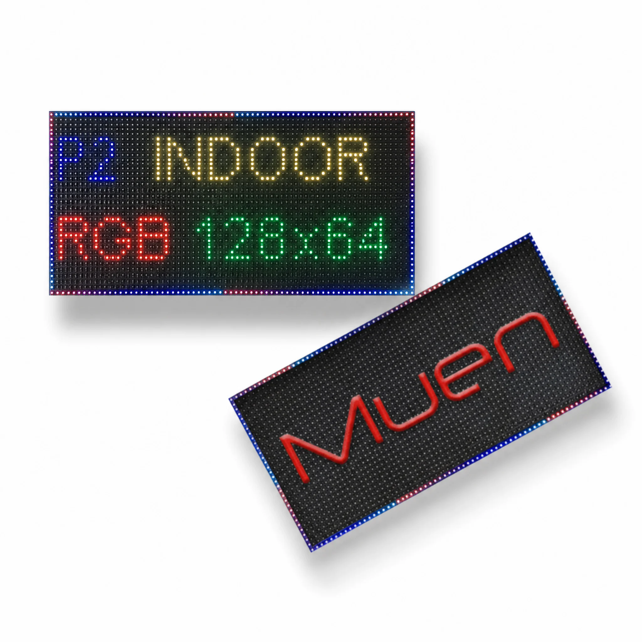 Indoor P2 LED Screen Panel Module 256*128mm 128*64 Pixels 1/32 Scan SMD Full Color LED Display Panel Module