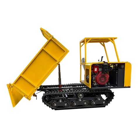 Customized Continuously Variable Transmission Crawler Dumper Self-loading All-Terrain Mountain-Climber Rubber Crawler Transport