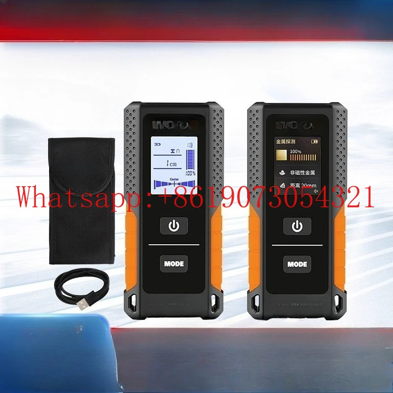 

Настенный детектор WX086 Стальной трубопровод Темный провод Настенный перспективный артефакт Сканирование измерения металла