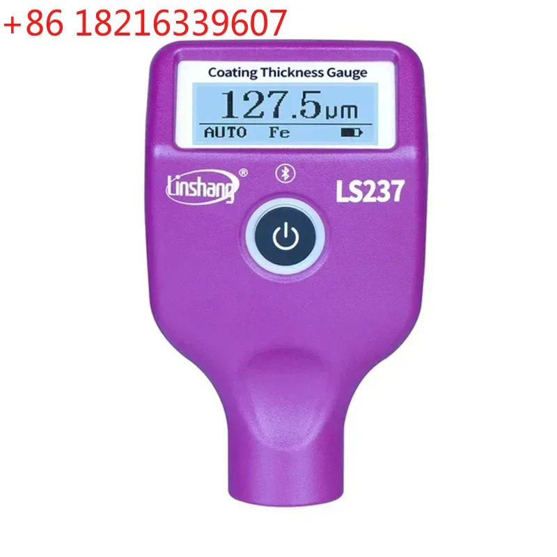 YAO LS237  Car Paint Thickness Gauge Type-C Charge for Checking Auto Coating Identify Ferrous Putty Three Color and Rotatable Sc