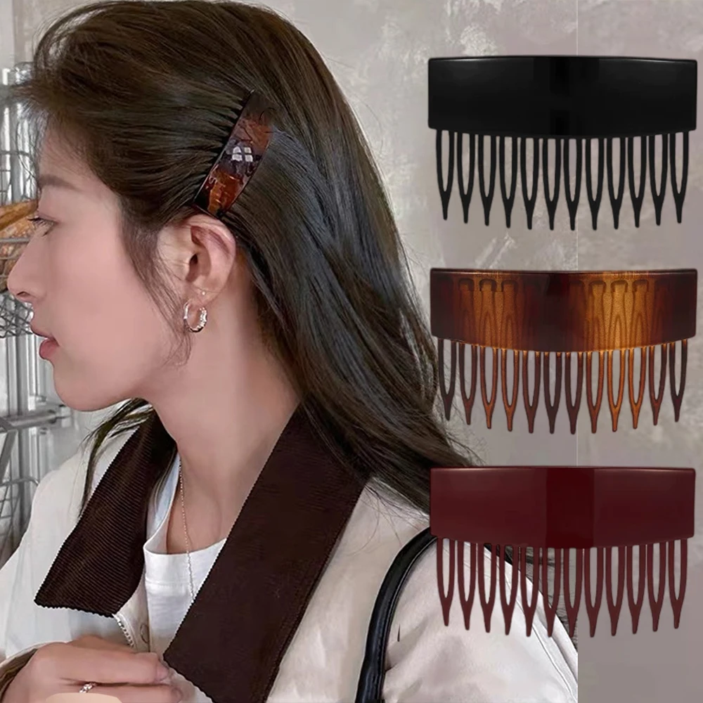 7CM Modischer Haarkamm Haarstäbe Damen-Haarnadeln Elegante Haarspange U-förmige Haargabeln Mädchen-Haaraccessoires Haarspangen Kopfschmuck