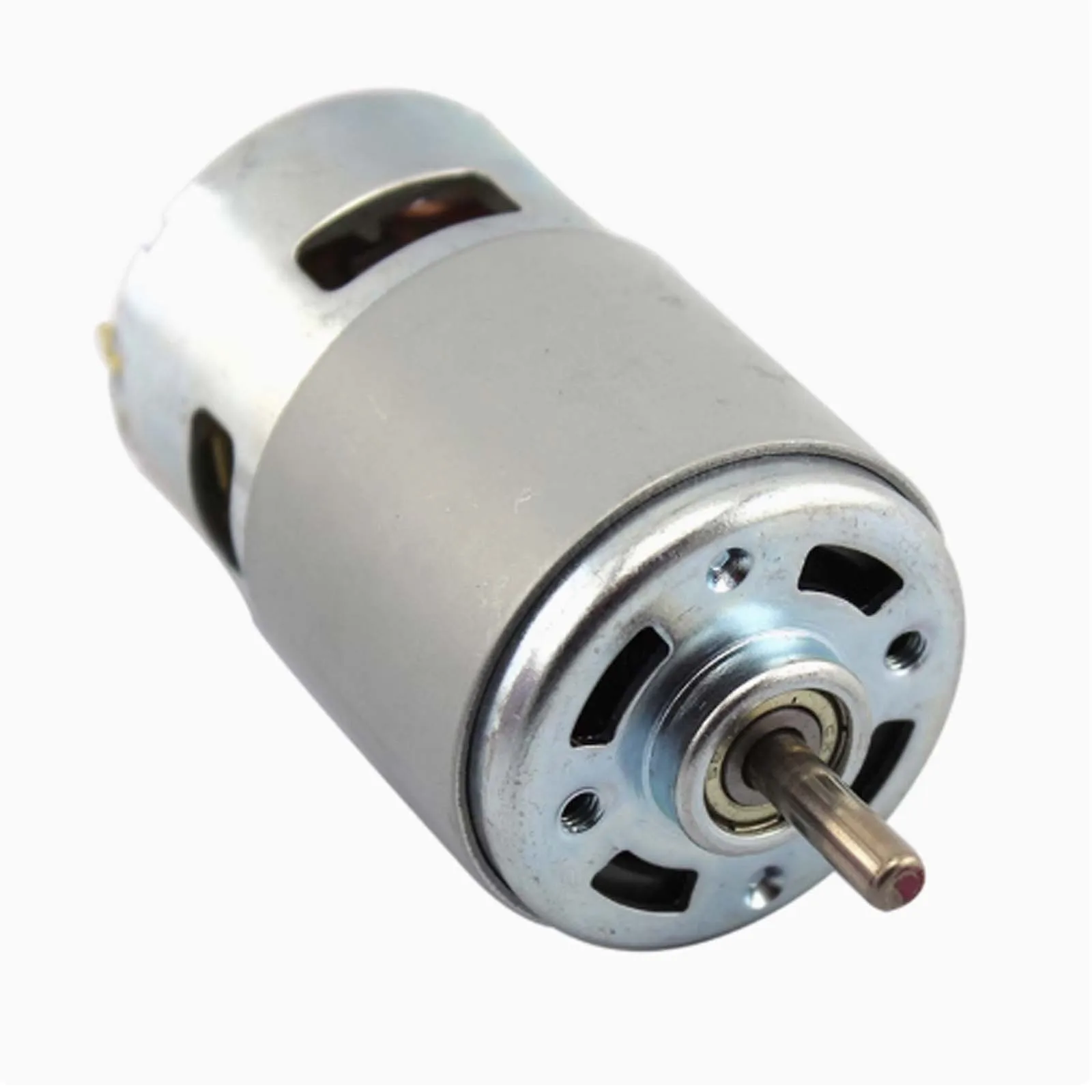 

12V-24V Double Ball Bearing 775 DC Motor, High Speed High Torque DIY Table Saw Motor for Power Tools, CNC, Drills