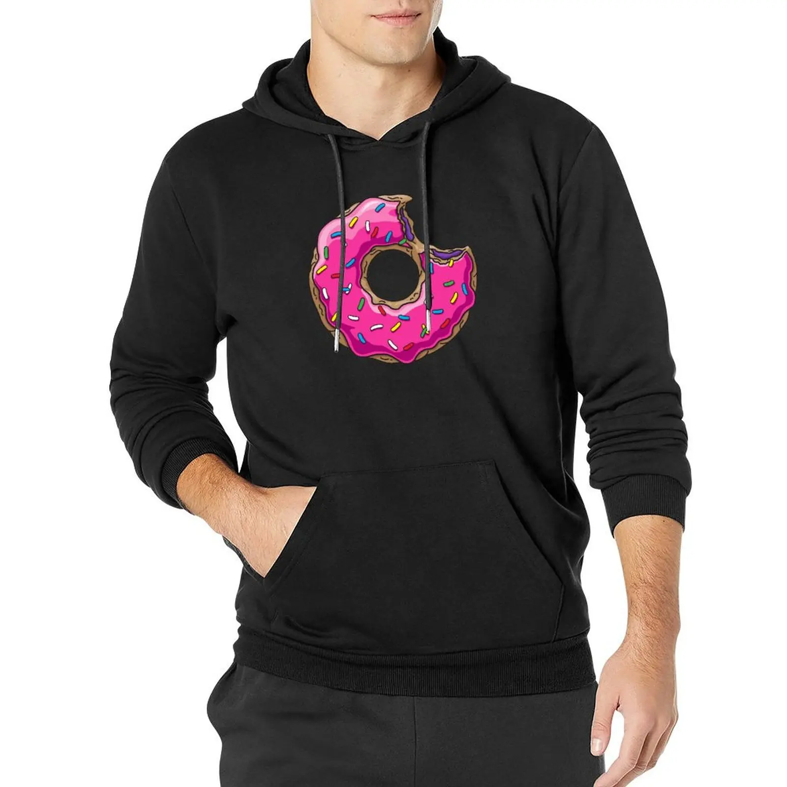 

You can't buy happiness, but you can buy DONUTS. Pullover Hoodie autumn clothes autumn winter clothes men's hoodie sweatshirt