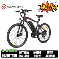 SAMEBIKE SY26-II Electric Bicycle 500W Motor 36V 13AH Lithium Battery Electric Bike 26\