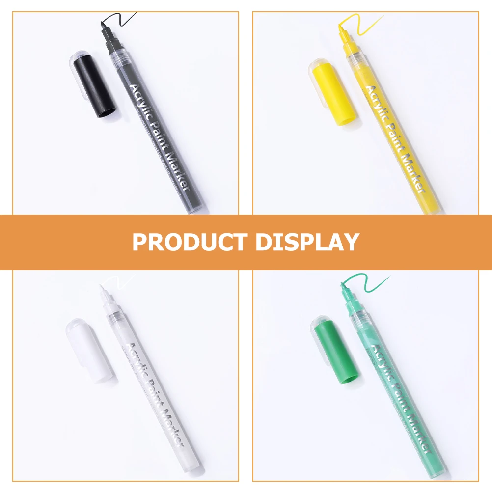 

10pcs Line Drawing Pens Nail Art Diy Pen Manicure Drawing Tool Nail Art Painting Pens For Salon Home Use Smooth Design Durable