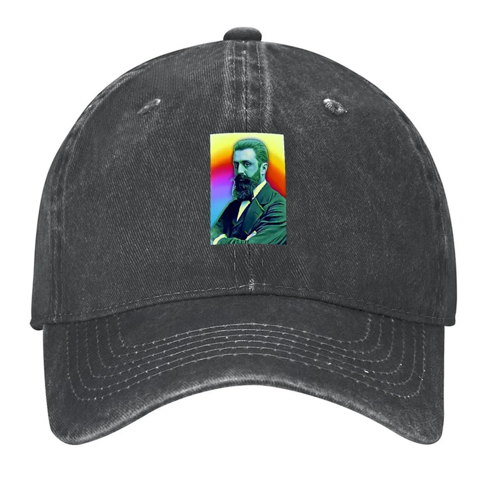

Theodor Herzl Artwork Theodor Herzl Portrait Theodor Herzl Wall Art Baseball Cap Luxury Hat Designer Man Women's