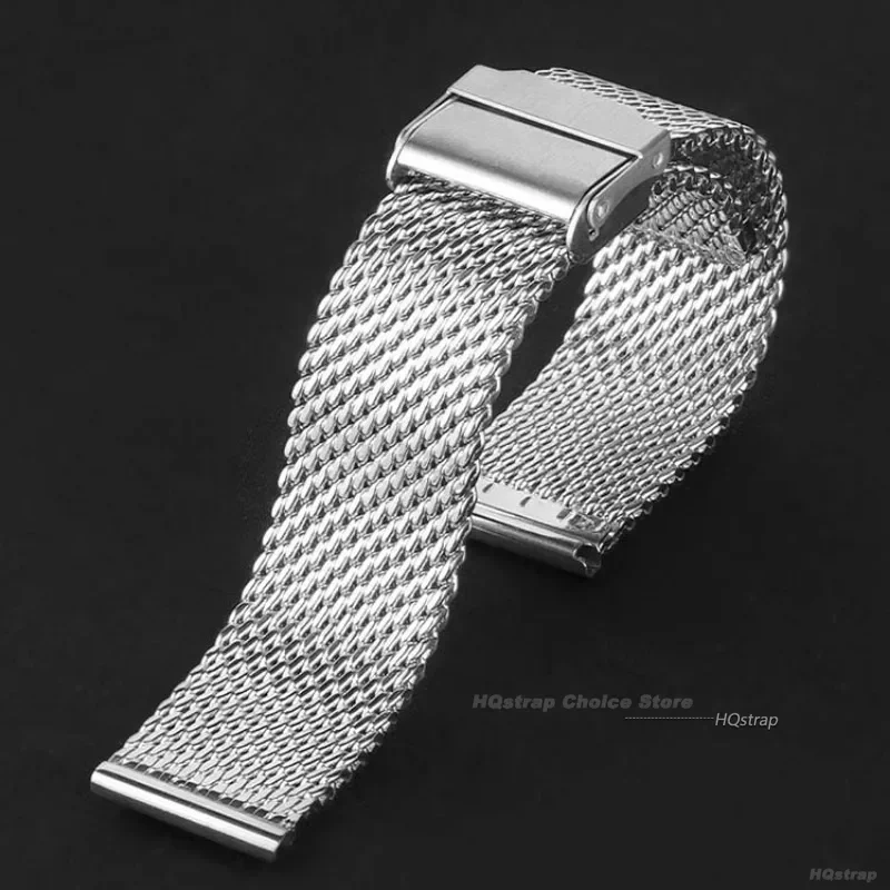 Milanese Watch Strap 14mm 17mm 18mm 20mm 22mm 24mm Universal Replacement Wristband for DW Bracelet Stainless Steel Watchband