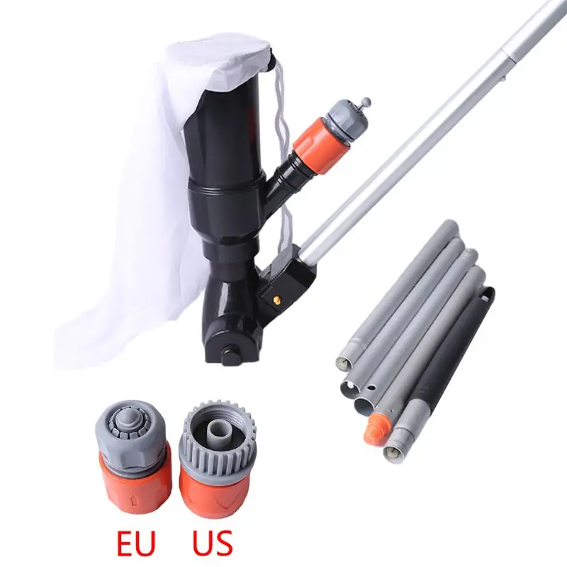 

Y1UB Cleaner Swimming Pool Vacuum Jet Sections Suction Tip Connector Portable Detachable Cleaning Tool