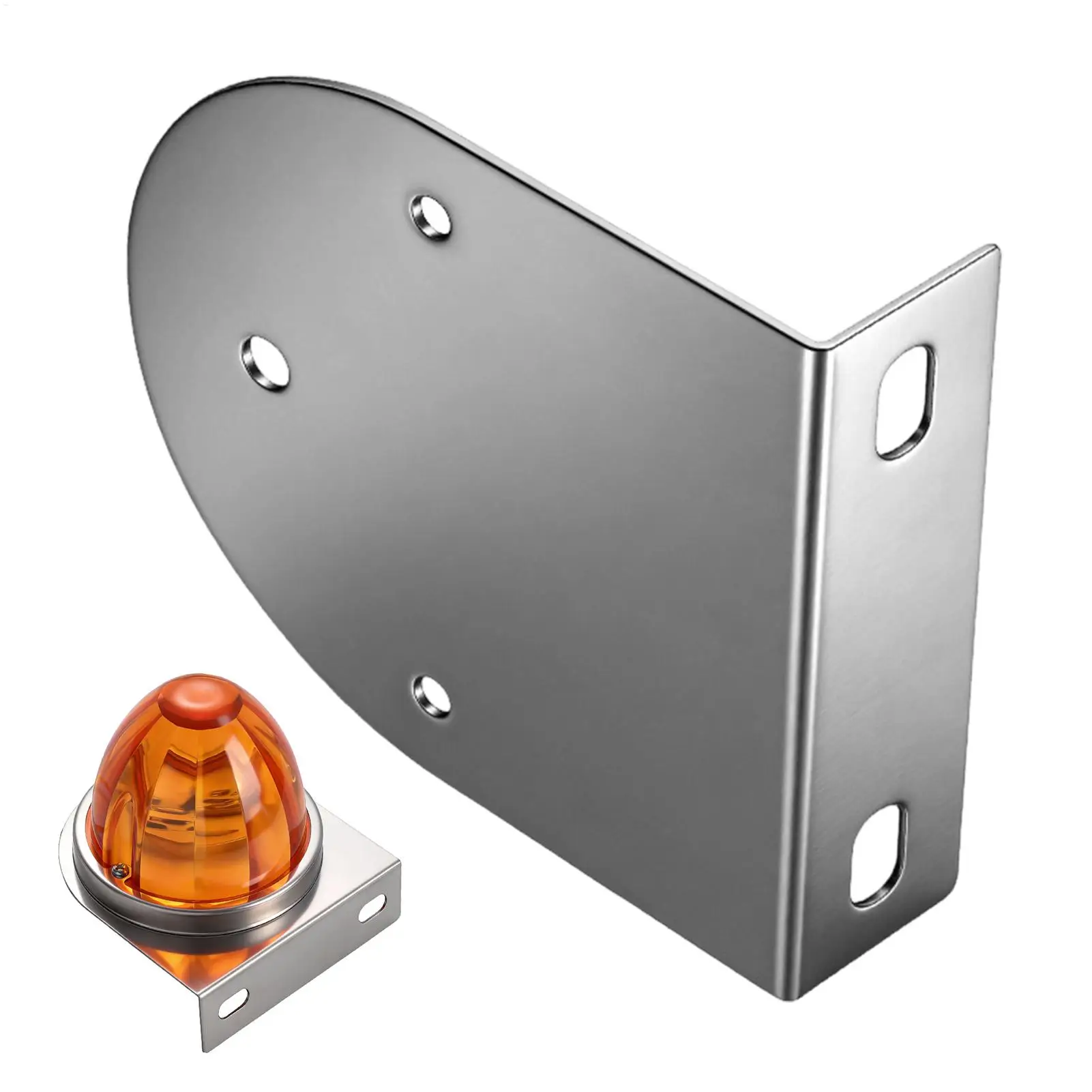 

LED Light Brackets Secure Adjustable Stainless Steel Holder LED Light Brackets Lamp Holder For Car Automobile Truck Sedan RV Van