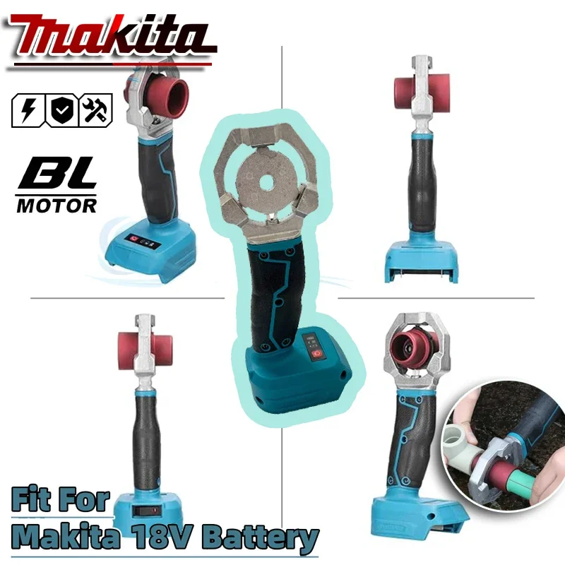 

Аккумуляторный аппарат для сварки труб Makita, паяльник для PPR/PE, для пластиковых труб, нагревательный инструмент для пайки горячим расплавом, для аккумулятора 18В