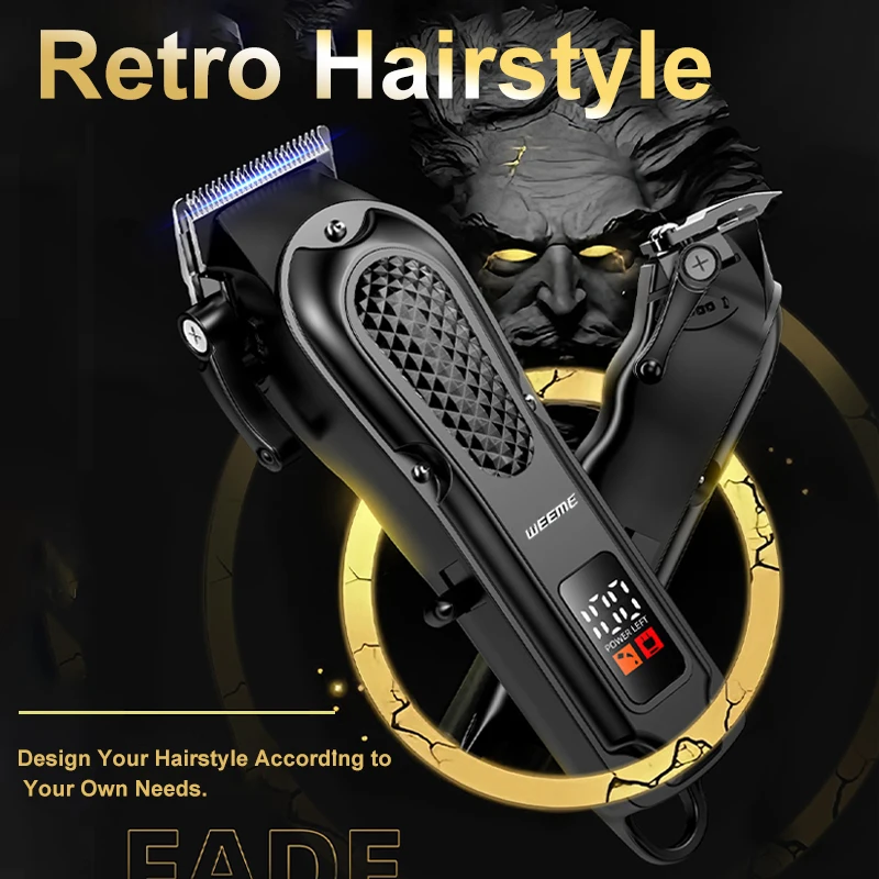 

Винтажная машинка для стрижки волос, профессиональные электрические ножницы, триммеры для парикмахерской, машинка для стрижки волос, триммер для мужчин