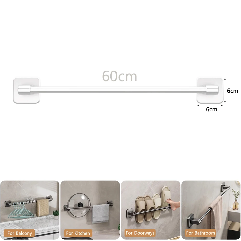 Imagem -03 - Luxo Banho Hardware Conjunto Adesivo Acessórios do Banheiro Cabide Toalheiro Saboneteira Tissue Rack Coat Hook Household Pcs Kit 3060cm Towel Rack Conjunto Black White Gray Kitchen Accessories