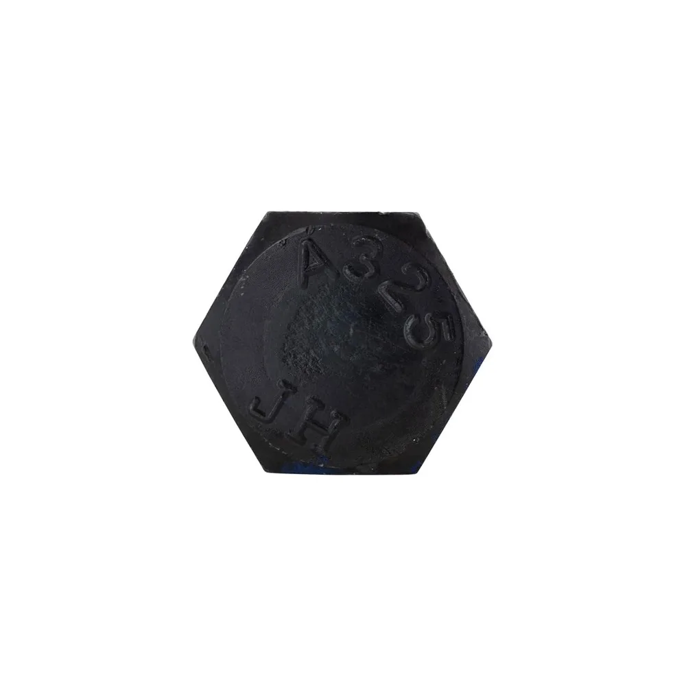 مسامير ذات غطاء سداسي من الفولاذ المطلي بالزنك من الدرجة 5 مقاس 5/16-18 × 3-3/4 بوصة، خيط خشن، 400 قطعة، خيط جزئي #5