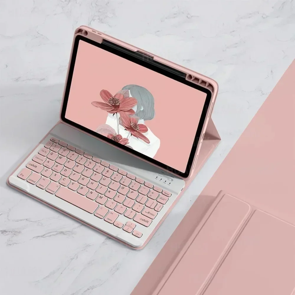 Keyboard Cover for Xiaomi Mi Pad 6 7 8 9  Bluetooth Wireless Keyboard Case for Redmi Pad 2 SE Tablet