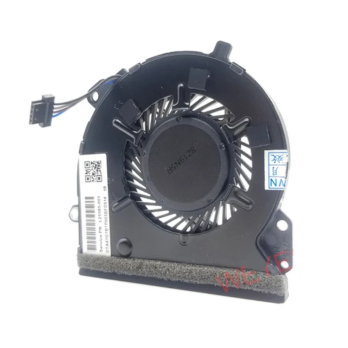 Imagen 2 del producto Ventiladores de ordenador de 5V, 4 pines, refrigeración para HP Pavilion 15 CS CS0025CL 15T-CS CPU, ventilador térmico L25585 001, Enfriador de ordenadores portátiles TPN Q208 NS85B00