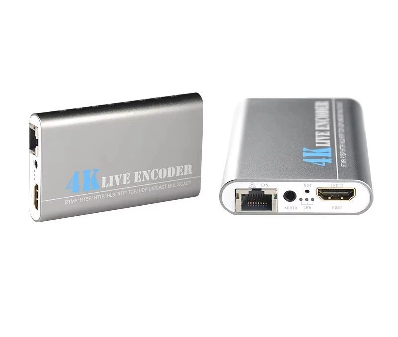 

Live Broadcast Equipment Live Video Streaming RTMP Hardware Encoder 4K IP Encoder