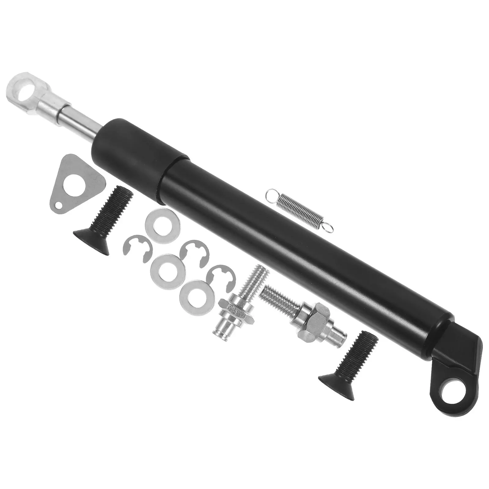 1Set Rear Liftgate Slow Down Tailgate Damper Spring Bar Black Rear Trunk Gas Strut Support Liftgate Strut Shock Absorber