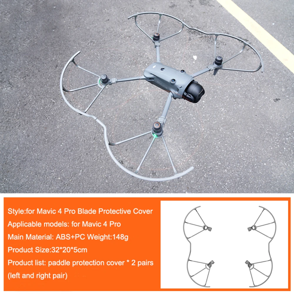 

For Dji Mavic 4 Pro Drone Propeller Protector, Detachable Guard, Prevents Collision, Portable Accessories with PC+ABS Material