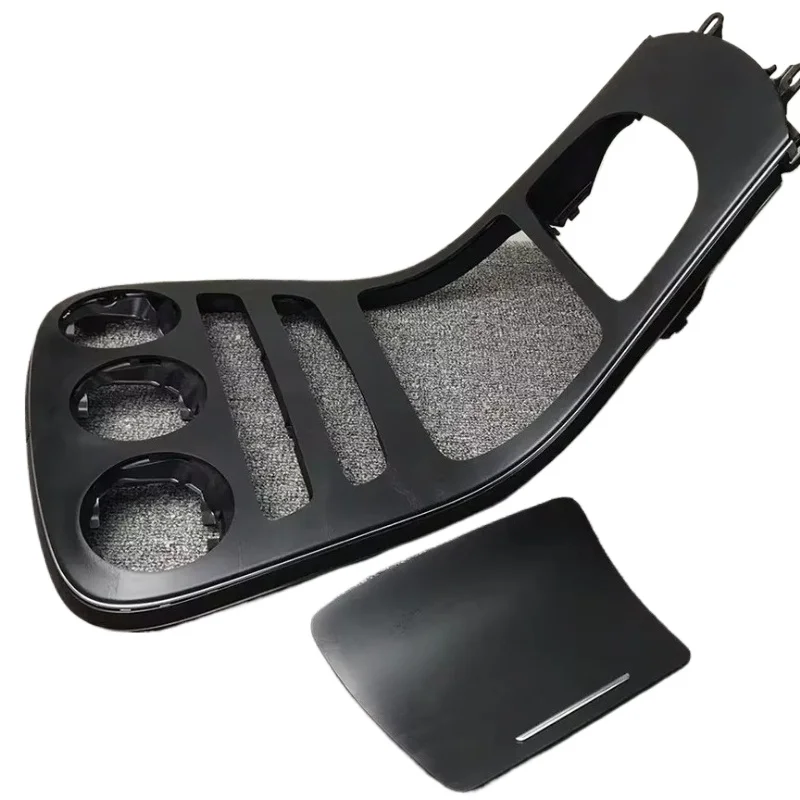 

New Condition Replacement Black Ash Wood Center Control Panel for C-Class W205 GLC X253 C Class Console