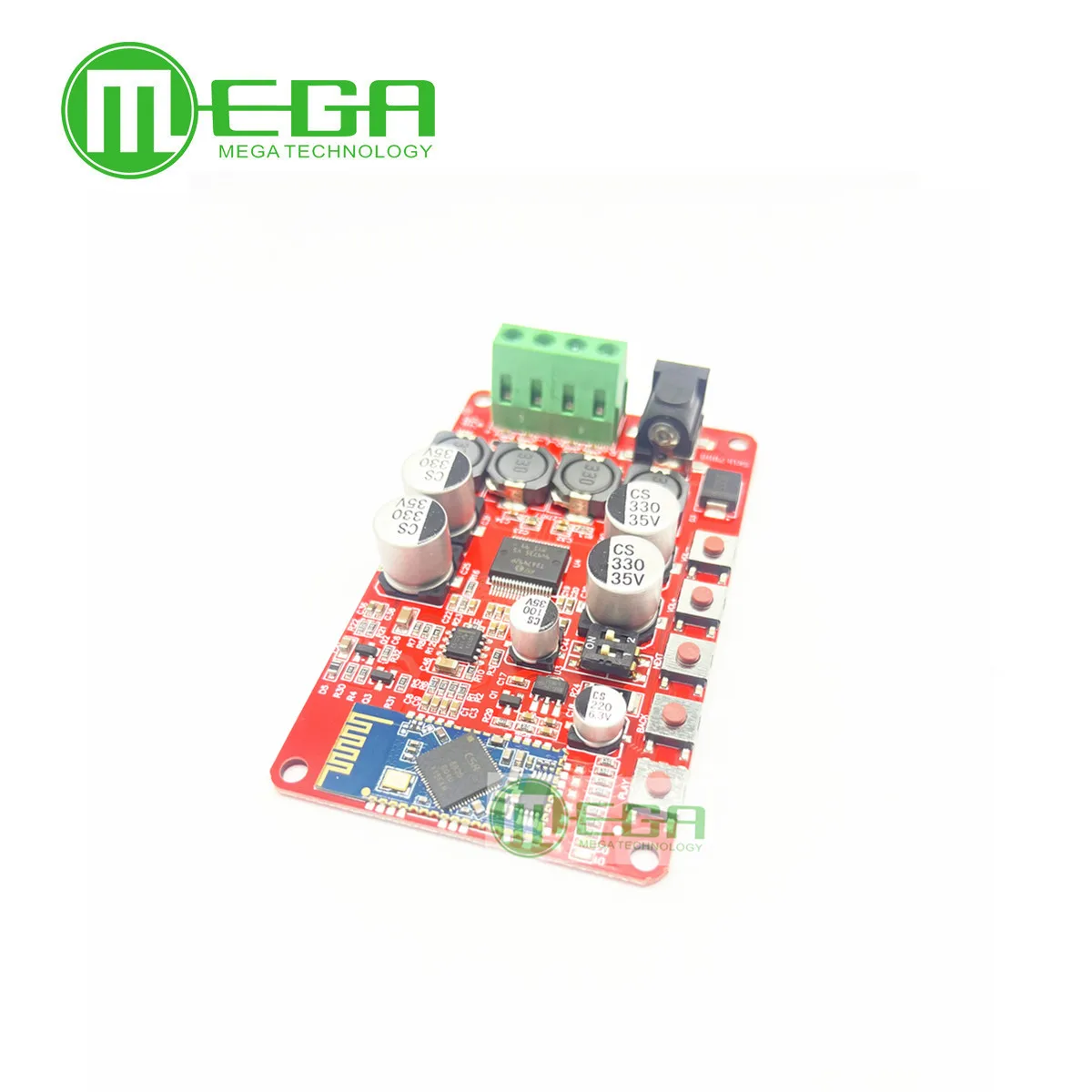 TDA7492P 50W+50W Wireless Bluetooth 4.0 Audio Receiver Digital Amplifier Board 2.1 Interface 8 ~ 25V DC Power Supply