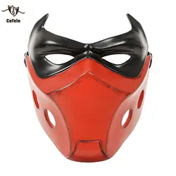 Cafele Jason's Helmet Deluxe Red Hood Mask 2022 Stunning Art Collection Jason Todd Resin Helmet Halloween Cosplay Props