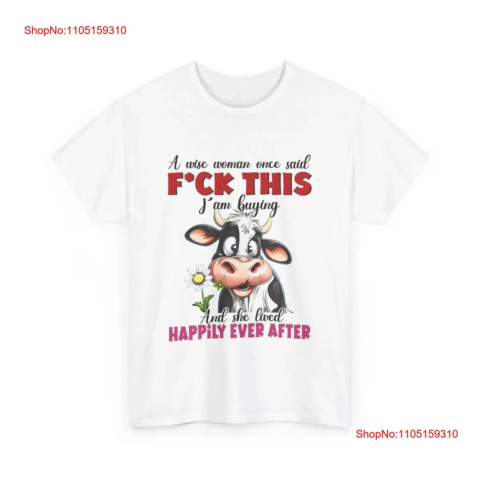 Funny Cow T Shirt W…