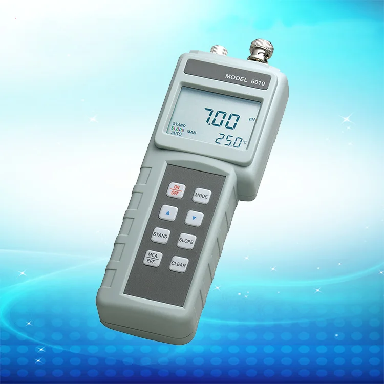 Easy Operate China 6010M Portable Digital PH Meter