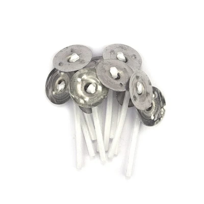 

【CLEARANCE】4000Pcs/Lot Candle Wicks 1 Inch Low Smoke Candle Wick With Metal Tabs Tea Light Wicks For Candle Making