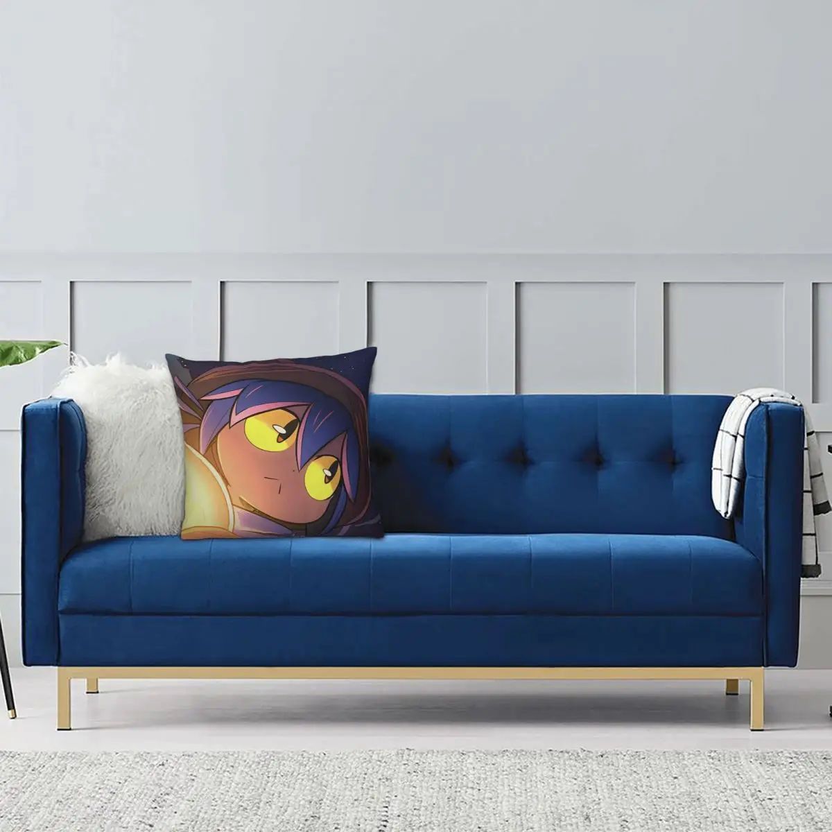 Anime Niko Oneshot Square Pillowcase Pillow Cover Cushion Zip Decorative Comfort Throw Pillow for Home Living Room