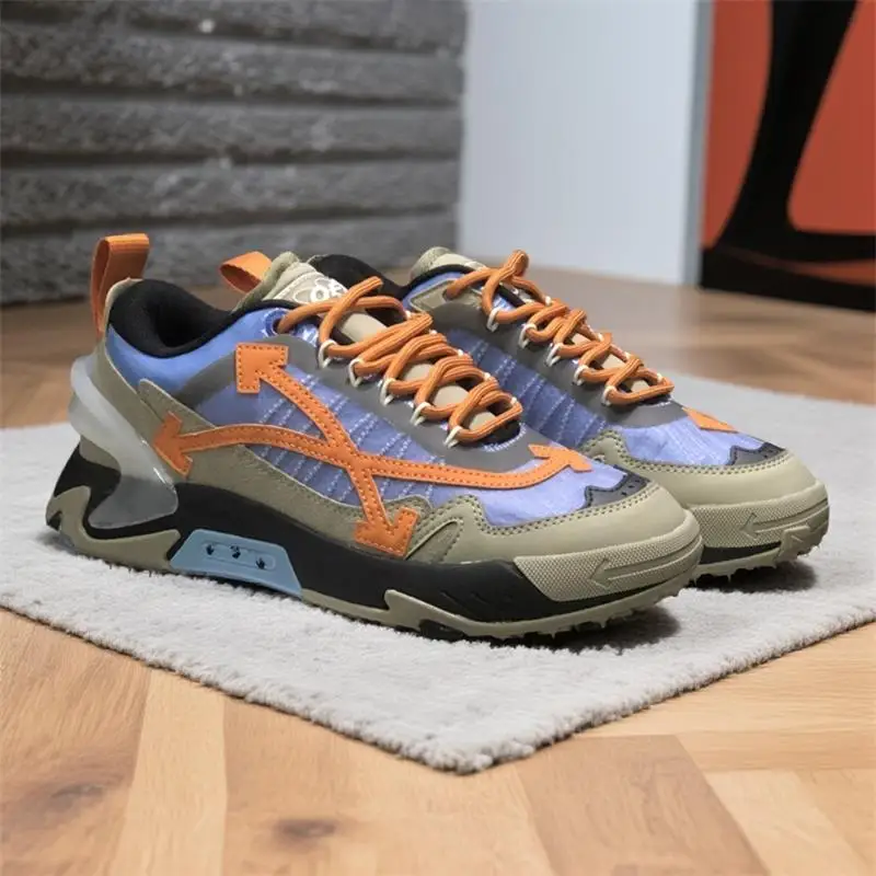 

woman shoesTrendy deconstructed running shoes, unique design, eye - catching on street