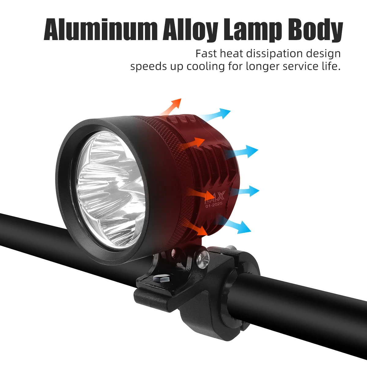 Universal L4X Moto LED Auxiliary Light 3570 Chip Off Road Motorcycle Fog Lamp 12-24V Driving Spotlight For Scooter Motocross