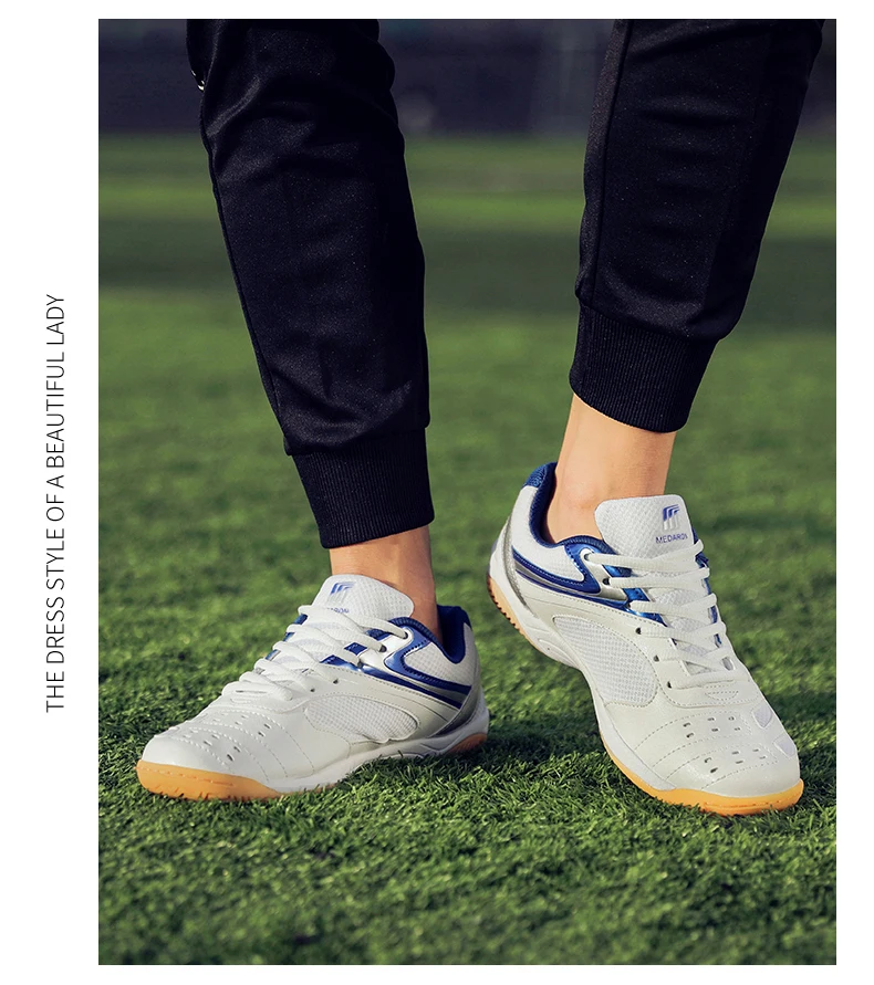 Men Table Tennis Shoes Training New High Quality Outdoor Sneakers Breathable Unisex Professional Handball Couple Badminton Shoes
