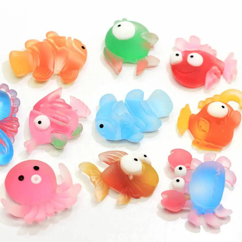 Meerestiere Meeresleben Zubehör Dekoration Landschaft Harz Handwerk Fisch Meeresbewohner