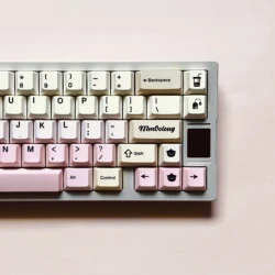 Cherry Profile Keycaps Momo Oolong Dye Sub PBT Material for Mechanical Switch Keyboard Split spacebar