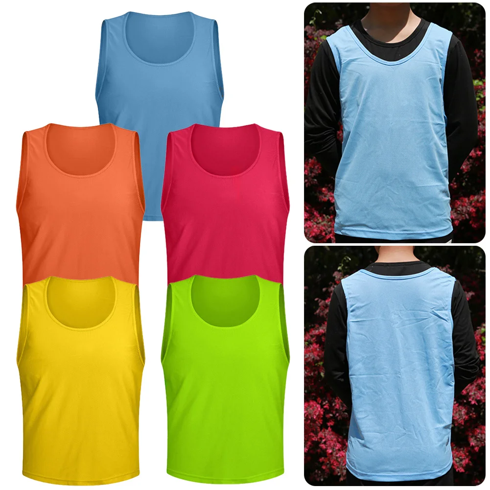 BIBS Vests Football Vest Jersey Training Aldult Sports BIBS Vests Basketball Cricket Football Vest Jerseys Hot Sale