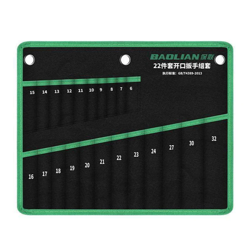 Canvas Tool Roll for Wrench Sets and Daily Repair Work C7AC