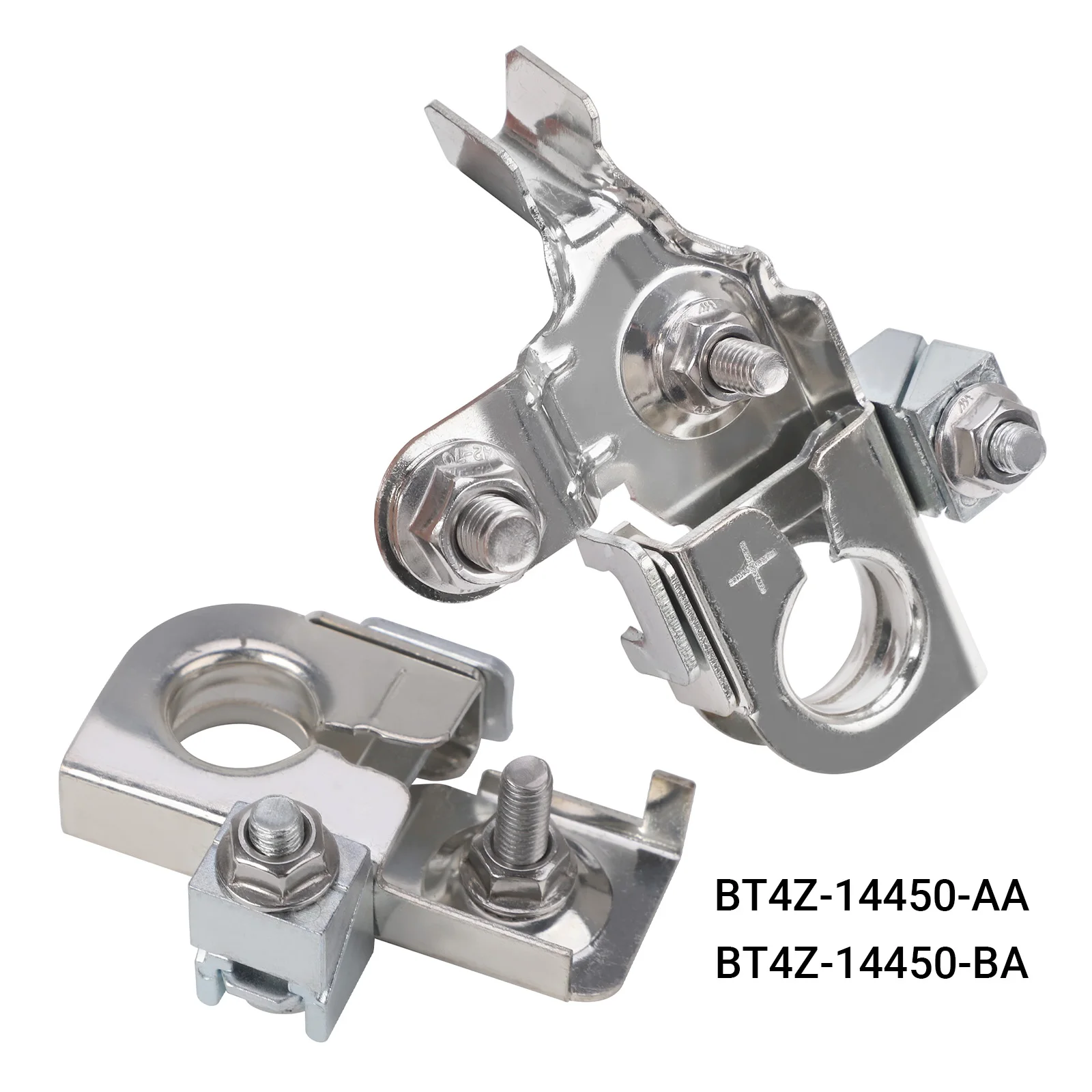 

Car Positive and Negative Battery Terminal Cable Clamp For Ford F150 Edge / Lincoln MKX MKZ Replace BT4Z-14450-BA BT4Z-14450-AA