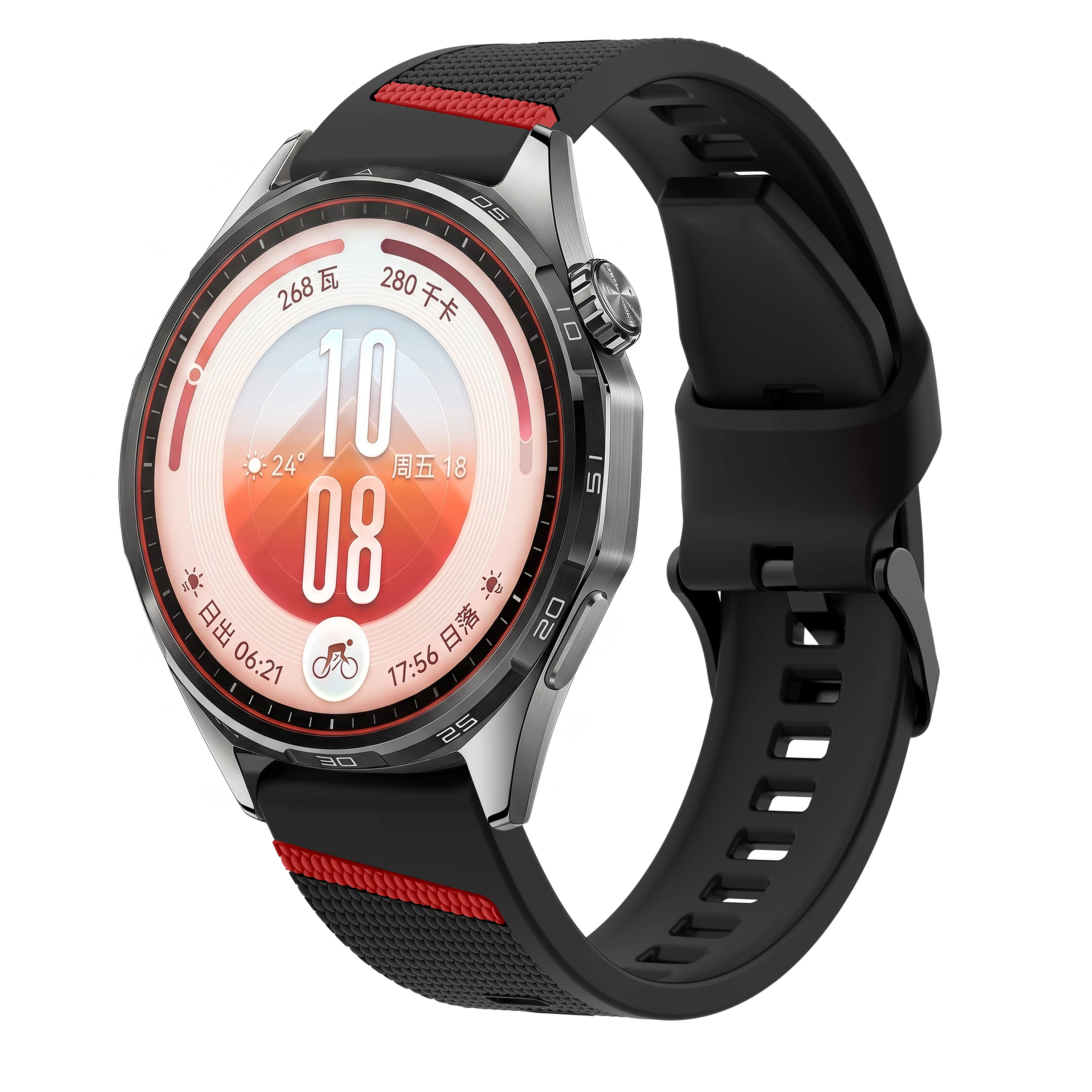 Original 1:1 Silikonarmband für Huawei Watch GT 7 6 5 4 Pro 46mm Sportarmband Correa HUAWEI Watch GT Runner 2 22mm Uhrenarmband – Detail 16