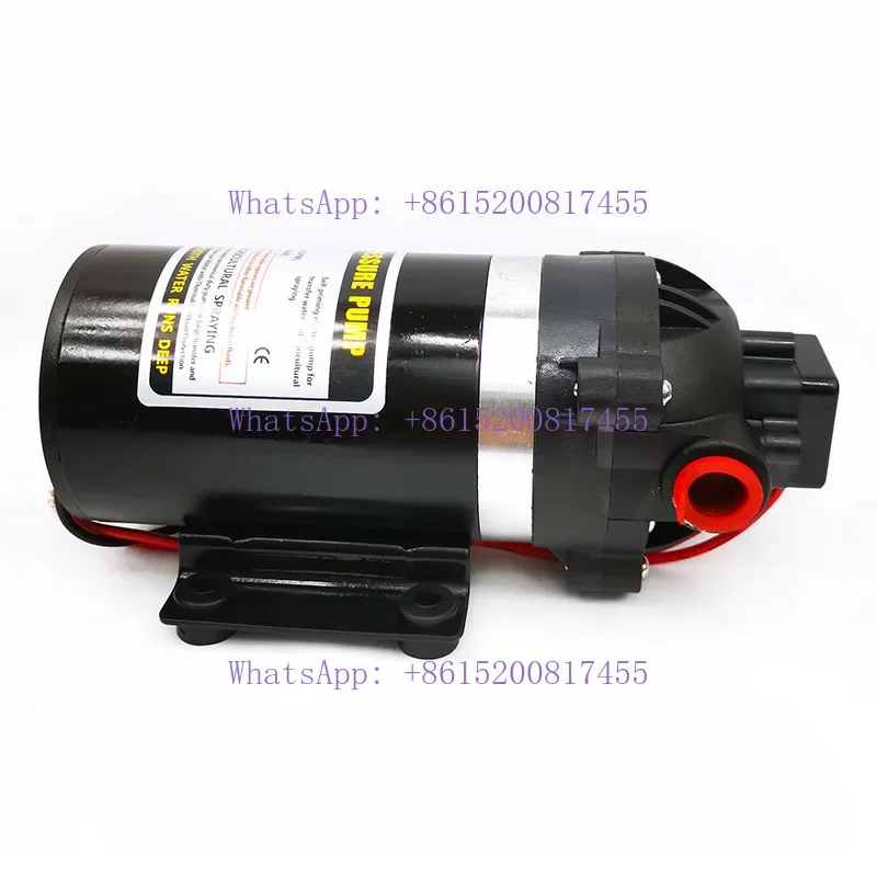 DP80 high pressure diaphragm water pump 12V/24VDC road roller water purifier spray/horizontal self-priming pump