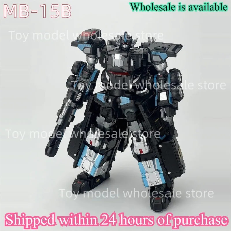 [AUF LAGER] Transformation FansHobby FH MB-15B MB15B Eine schwarze NAVAL COMMANDER-Actionfigur